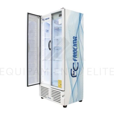 Friocima FCV-450-2 Refrigerador de 2 Puertas de Cristal – 21 Pies