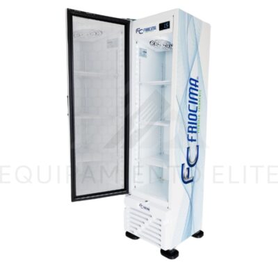 Friocima FCVS-8 Refrigerador de 1 Puerta de Cristal – 8 Pies